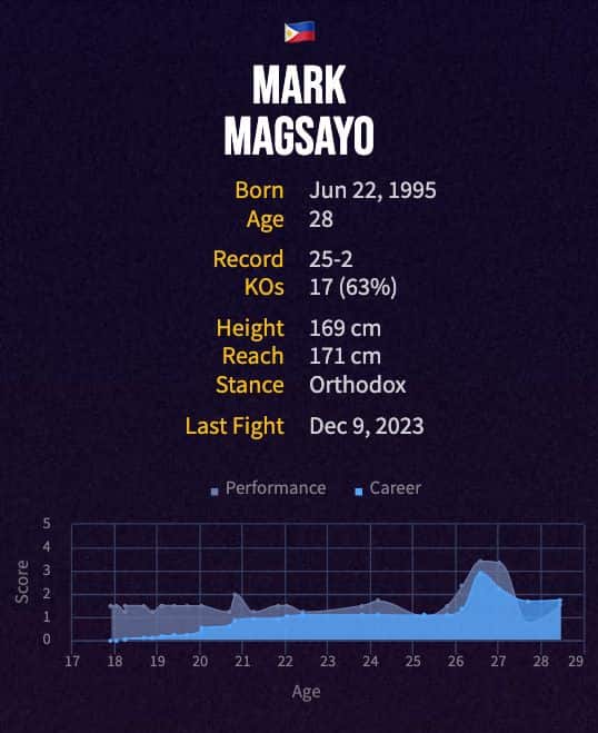 Mark Magsayo's boxing career